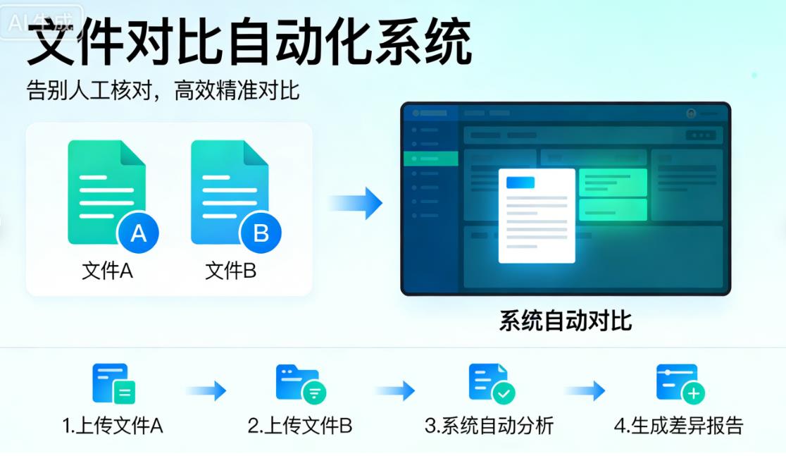 程序员/法务/文员必用：多版本文件对比，告别人工核对